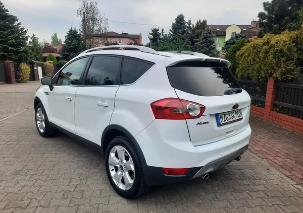 Ford Kuga cena 40999 przebieg: 185000, rok produkcji 2012 z Swarzędz małe 466